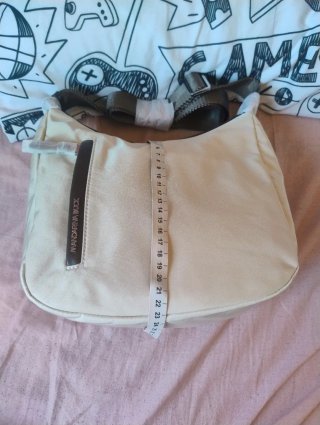 Bolso bandolera Mandarina Duck beige/crema