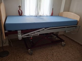 Cama articulada eléctrica con elevación