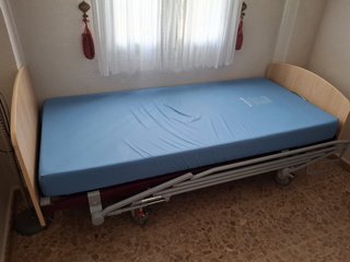 Cama articulada eléctrica con elevación