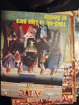Colección completa revistas del Sevilla fc