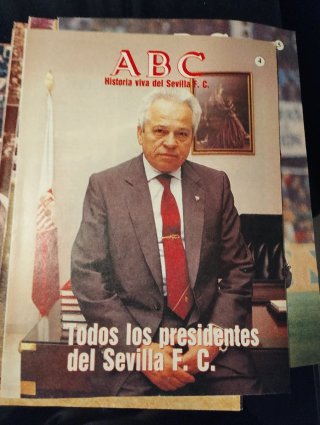 Colección completa revistas del Sevilla fc