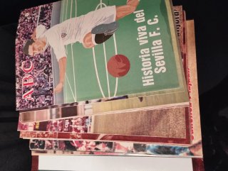 Colección completa revistas del Sevilla fc