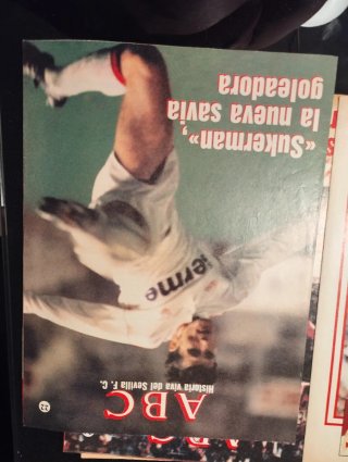 Colección completa revistas del Sevilla fc