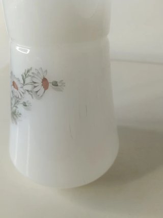 Jarra Arcopal Margarita Vidrio Blanco