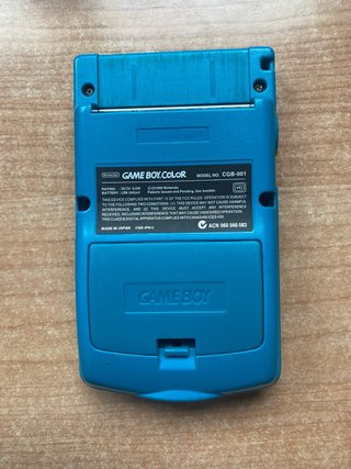 Game Boy Color Azul Cian