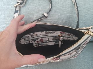 Bolso de hombro Parfois estampado floral