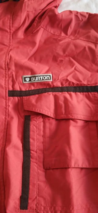 Chaqueta snowboard Burton Roja