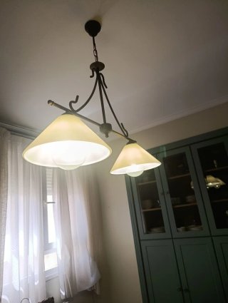 Lampada da soffitto stile biliardo