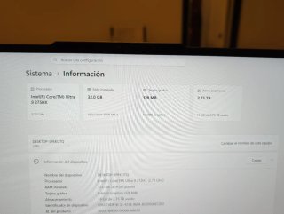 Lenovo Thinkbook P16 core 9 ultra 275hx
