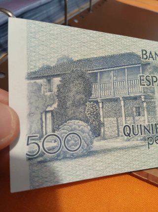 Billete 500 pesetas España 1979