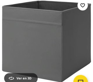 Caja DRÖNA Ikea Gris
