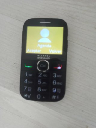 Teléfono Móvil Alcatel One Touch Negro