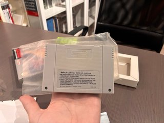 Axelay Super Nintendo SNES PAL Konami