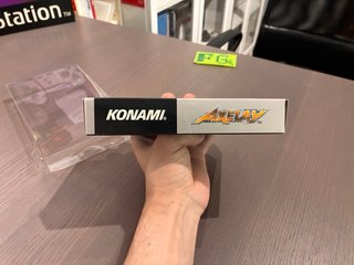 Axelay Super Nintendo SNES PAL Konami