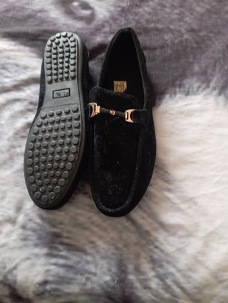 Mocasines de terciopelo para caballero