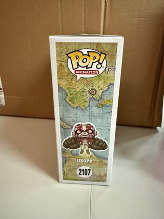 Funko Pop Usopp cover wanted poster 2107 One Piece