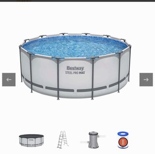 PISCINA BESTWAY STEEL PRO MAX 3,66m regalo acc etc