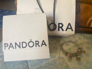 Pack Pandora: Caja, Bolsa y Pulsera (No original)
