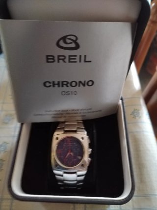 Reloj Breil Cronógrafo Caja y Papeles