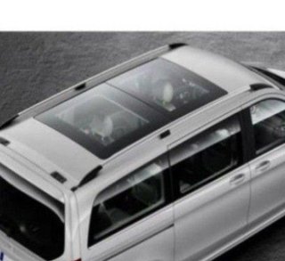 Barras de techo / Baca aluminio para Mercedes Clas
