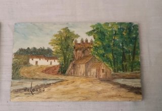 3 Pinturas al Óleo Pequeñas