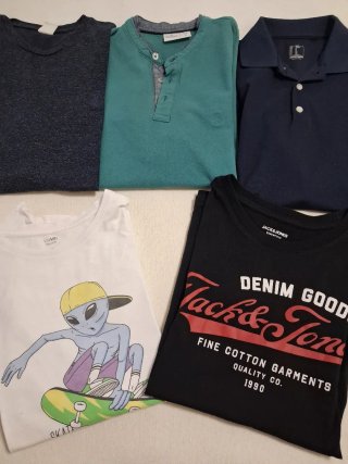 Lote 4 Camisetas y Polos Talla S