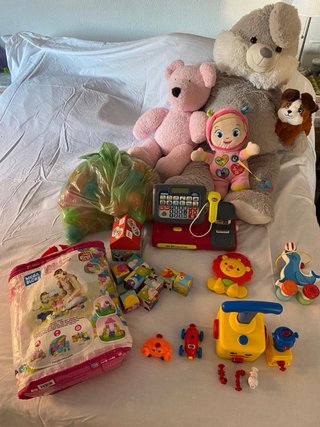 Lote de juguetes infantiles