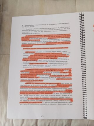 Apuntes Lengua y Literatura 2°Bach