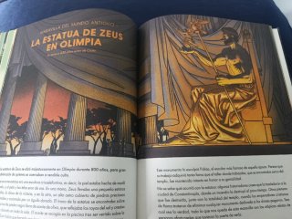 Libro ilustrado sobre las 7 Maravillas del mundo