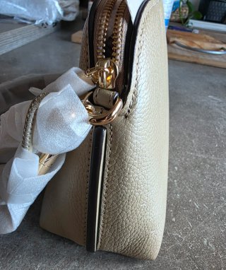 Borsetta Michael Kors Freddie Beige/Oro