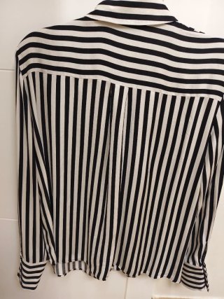 Camisa Zara Rayas Talla L