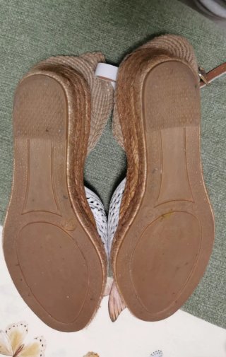 Alpargatas Nimao Blancas y Beige