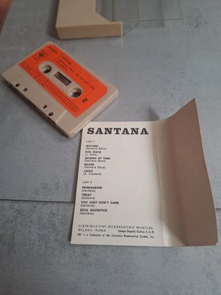 Santana Musicassetta CBS