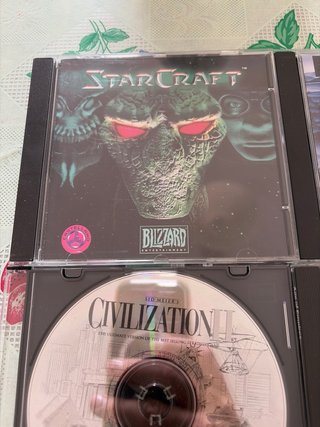 Lote Juegos PC StarCraft, Age of Empires, Red Aler