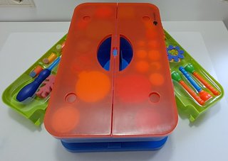 Maletín Dibujo Imaginarium Naranja y Azul