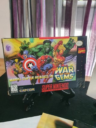 Marvel Super Heroes in War of the Gems SNES