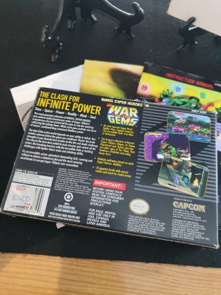 Marvel Super Heroes in War of the Gems SNES