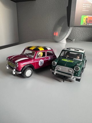 Coches Scalextric Mini Cooper