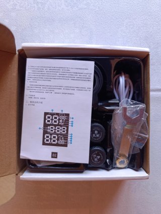 TPMS Control Presión Neumáticos Moto