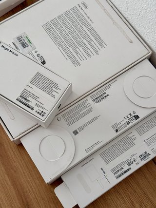 Lote de cajas de Apple