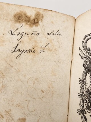 Raro Impreso militar original 1767