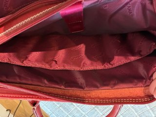 Maletín Katana Piel Rojo