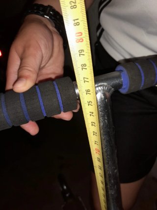 Patinete Oxelo blanco y azul