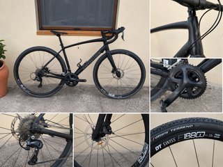 Bicicleta Specialized Gravel Negra