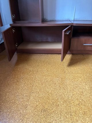 Mueble de salón modular madera