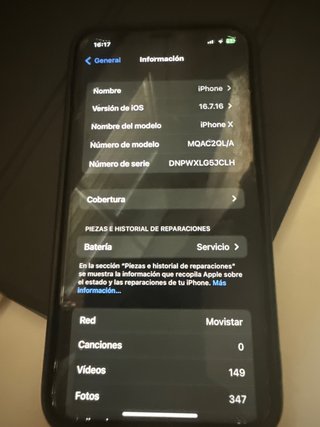 iPhone X 64GB Negro