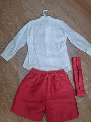 Conjunto ceremonia niño blanco