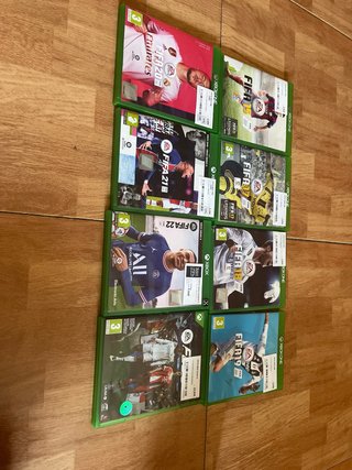 Mando Xbox + 8 Juegos FIFA