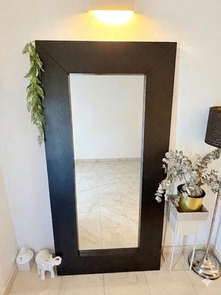 Espejo Grande IKEA Mongstad Negro