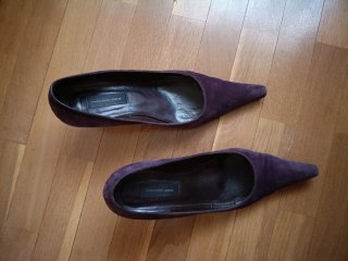 Zapatos Purificación Garcia Morados Talla 38